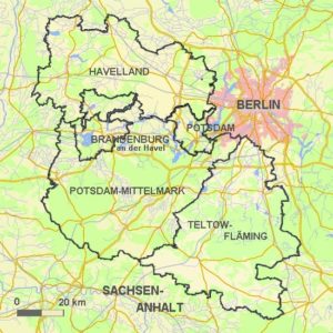 Verwaltungsgliederung - Regionale Planungsgemeinschaf Havelland-Fläming