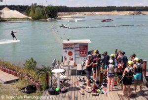 Wasserski am Baggersee Horstfelde