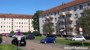 Wohnbauten im Quartier "Altstadtinsel" der Stadt Rathenow